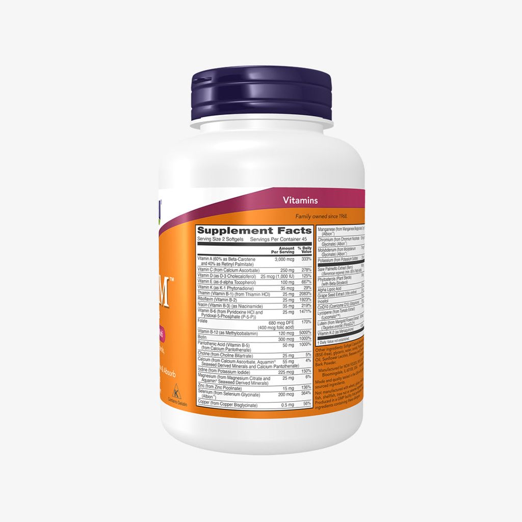 Adam™ Men's Multiple Vitamin Softgels - Image 3