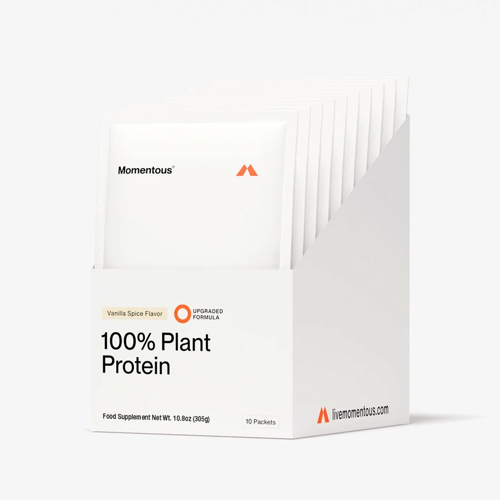 100% Plant Protein 10-Travel Packs - Vanilla Spice - Image 1