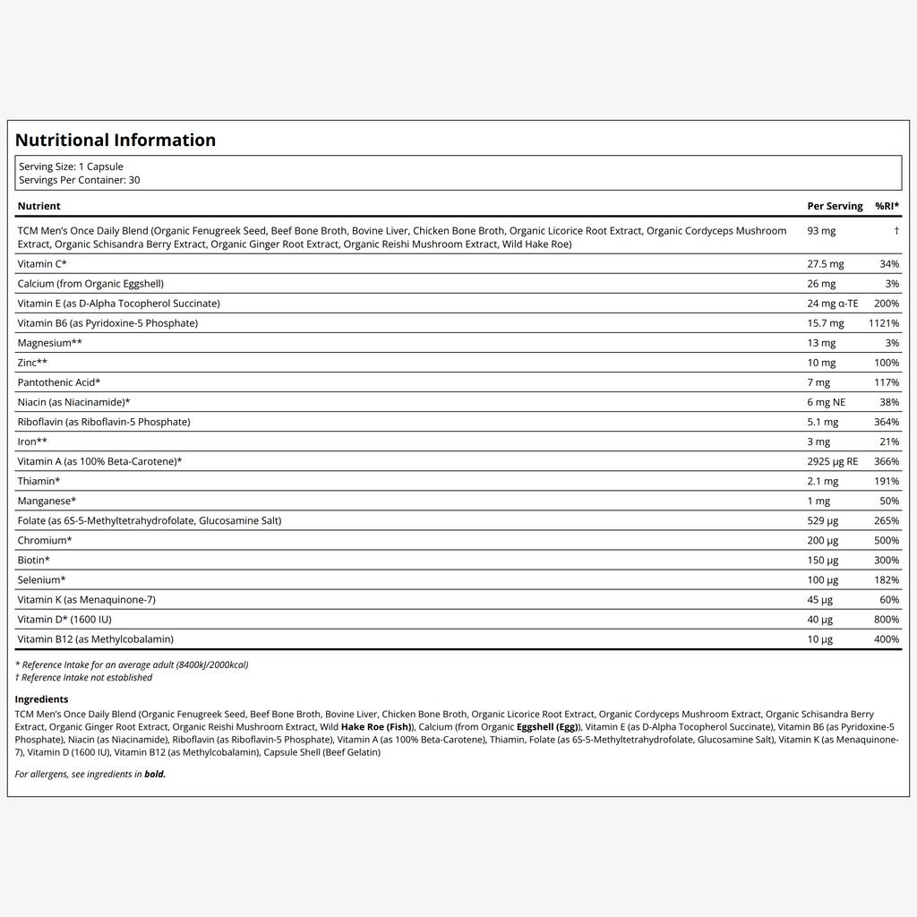 Men's Multivitamin Once Daily - Image 2