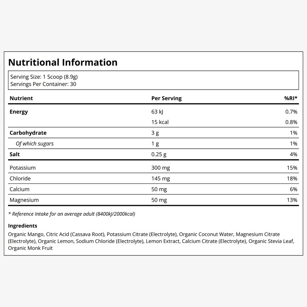 Electrolytes - Mango Lemonade - Image 2