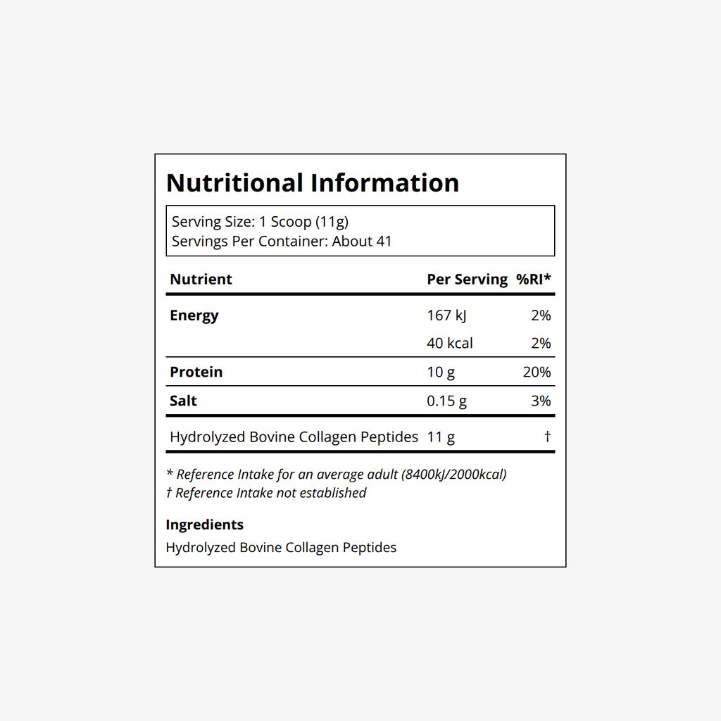Collagen Peptides - Unflavoured - Image 2
