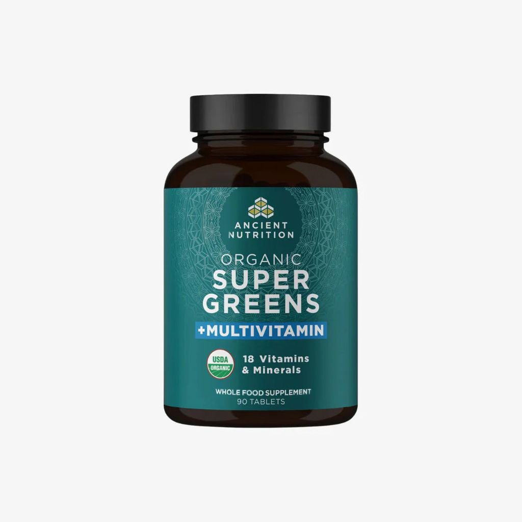 Organic SuperGreens + Multivitamin Tablets - Image 1