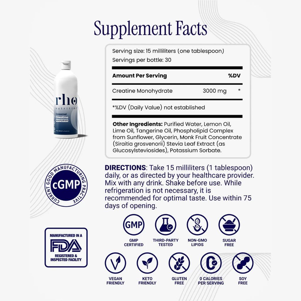 Liposomal Creatine Monohydrate - Image 3