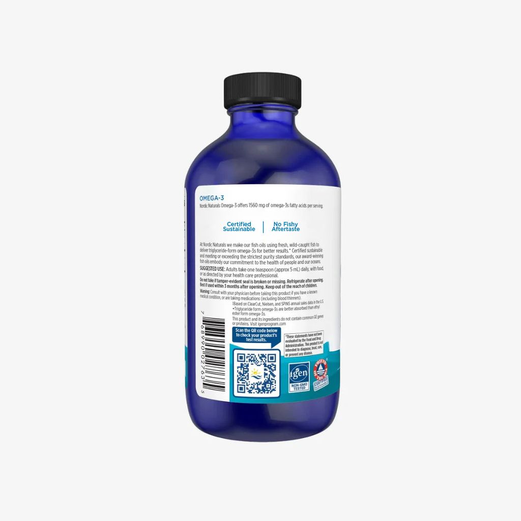 Omega-3 Liquid - Lemon - Image 4