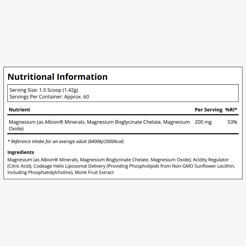 Liposomal Magnesium Glycinate Powder - Image 2