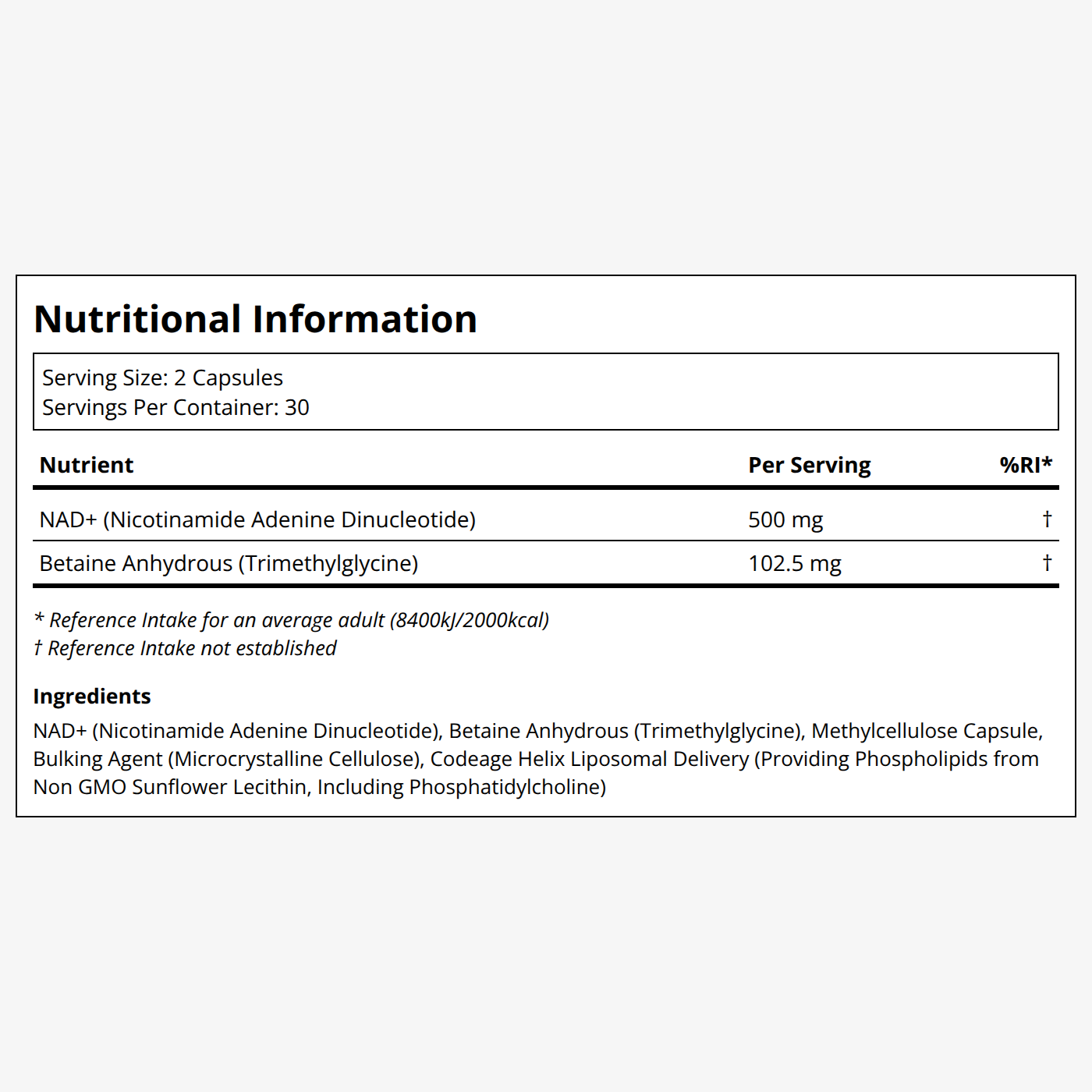 Liposomales NAD+ - Image 3