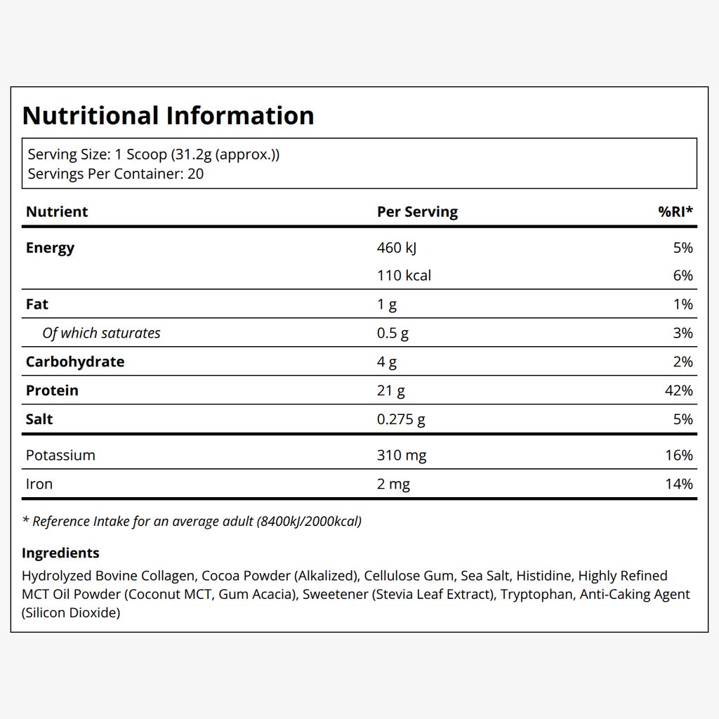 Paleo Protein Powder - Double Chocolate - Image 2