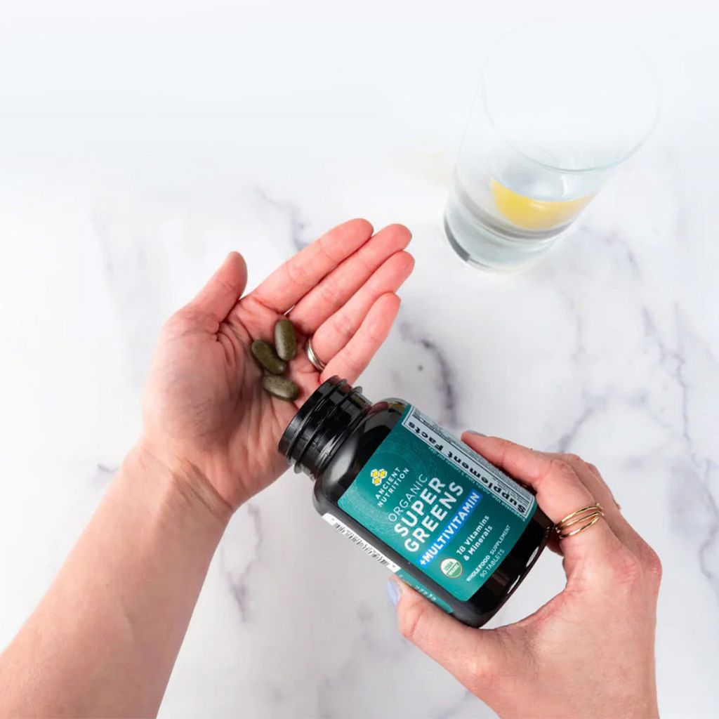 Organic SuperGreens + Multivitamin Tablets - Image 4