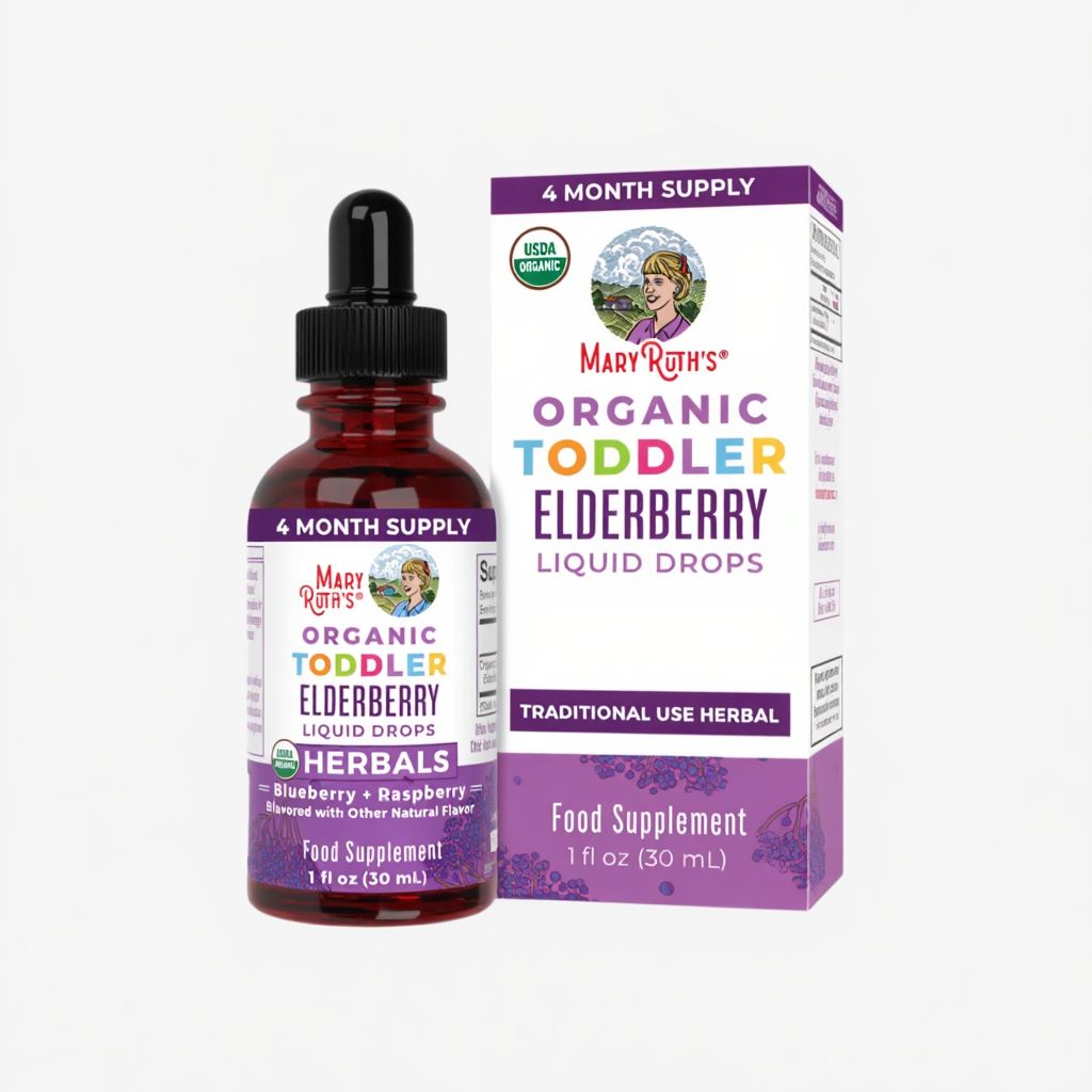Toddler Elderberry Drops - Blueberry Raspberry - Image 1