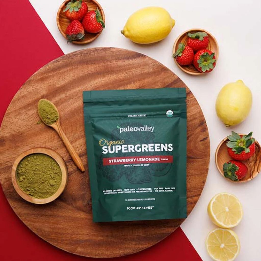 Supergreens- Strawberry Lemonade - Image 3
