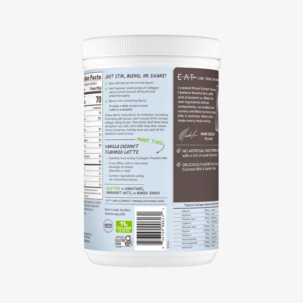 Collagen Fuel Vanilla Coconut Canister - Image 3