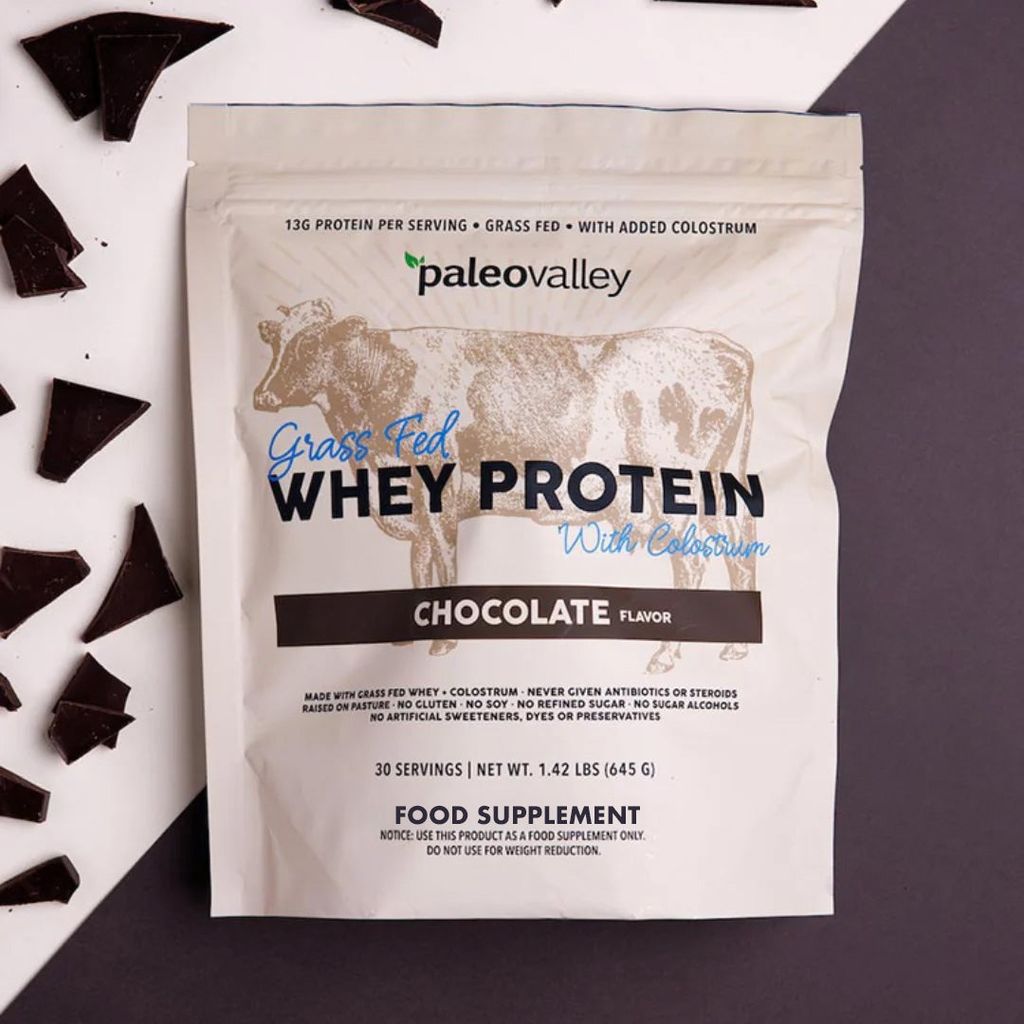 100% Grass Fed Whey Protein with Colostrum - Chocolate - Image 4