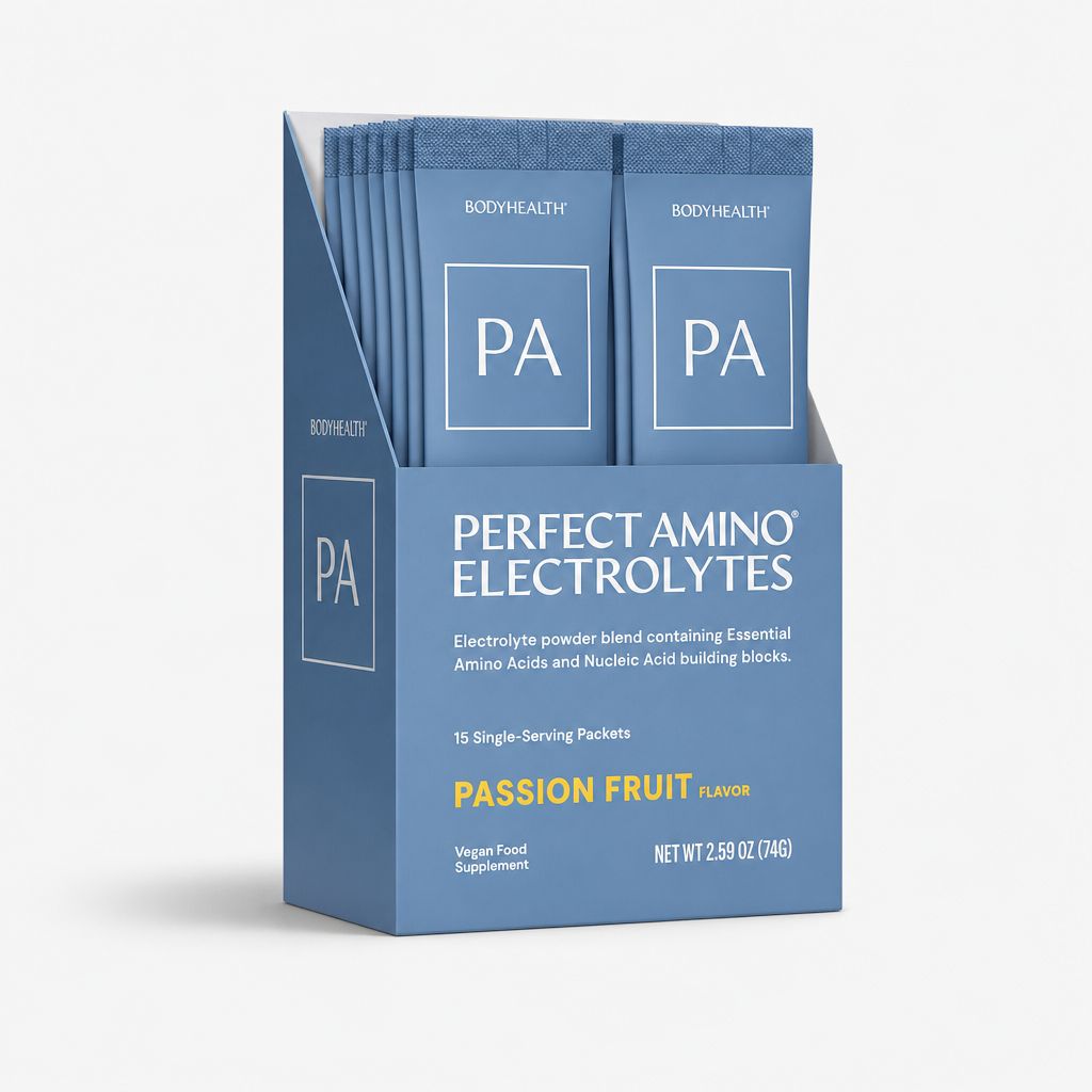 PerfectAmino Electrolyte Stick Packs - Passion Fruit - Image 3