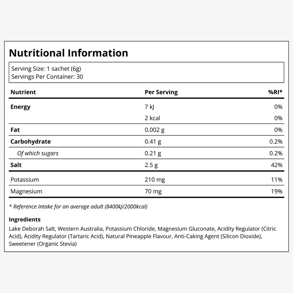 Everyday Hydration Salts - Salty Pineapple - Image 2