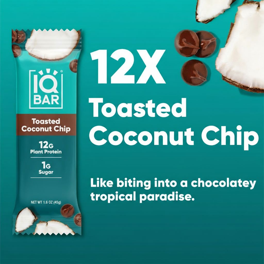 IQBAR Toasted Coconut Chip - Image 4