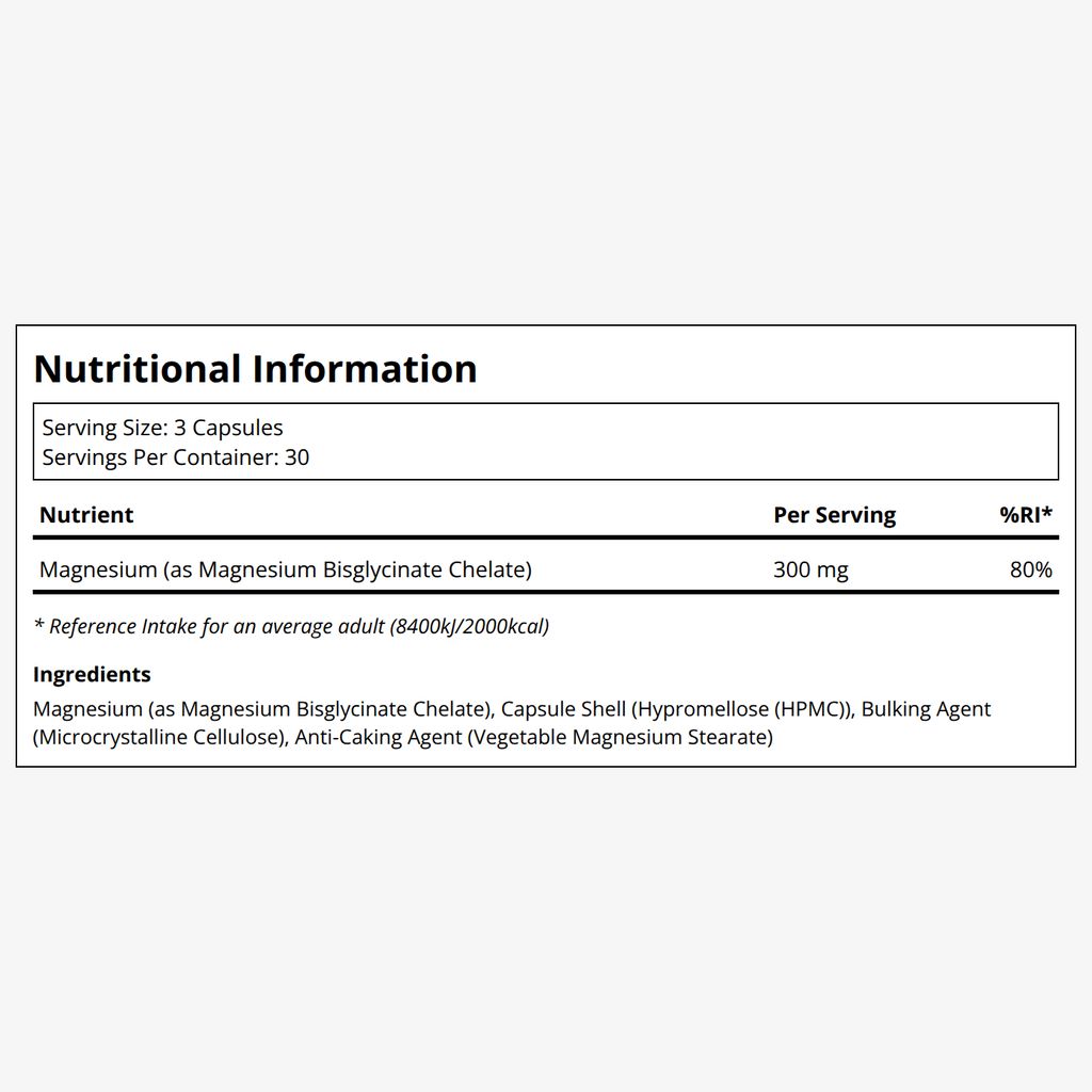Magnesium Bisglycinate 300mg - Image 2