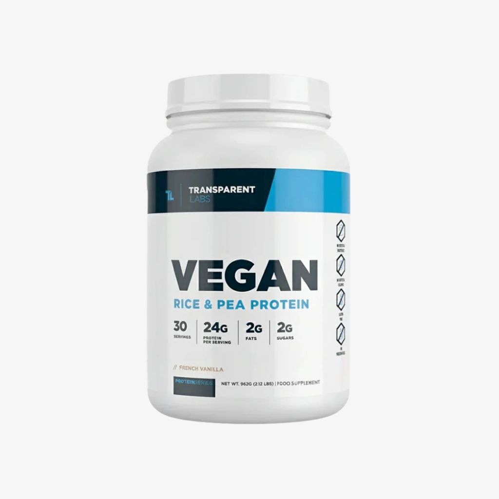 Bio-vegan – Reis- und Erbsenprotein – Französische Vanille - Image 1