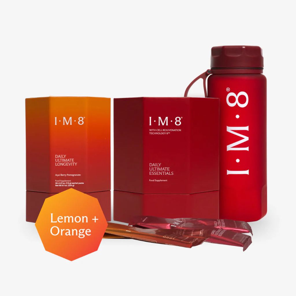 The Beckham Stack: Essentials + Longevity Set - Lemon + Orange Flavour - Image 1