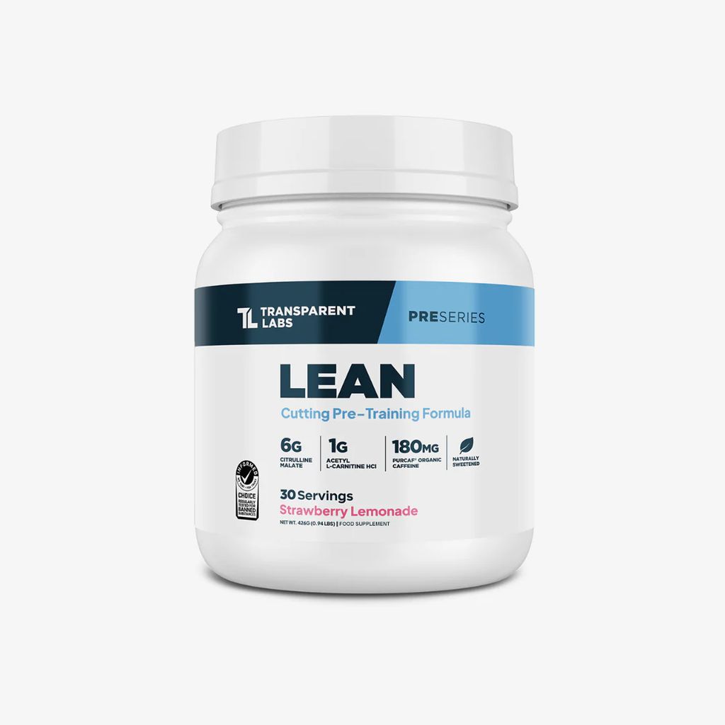 Lean Pre Workout - Strawberry Lemonade - Image 1