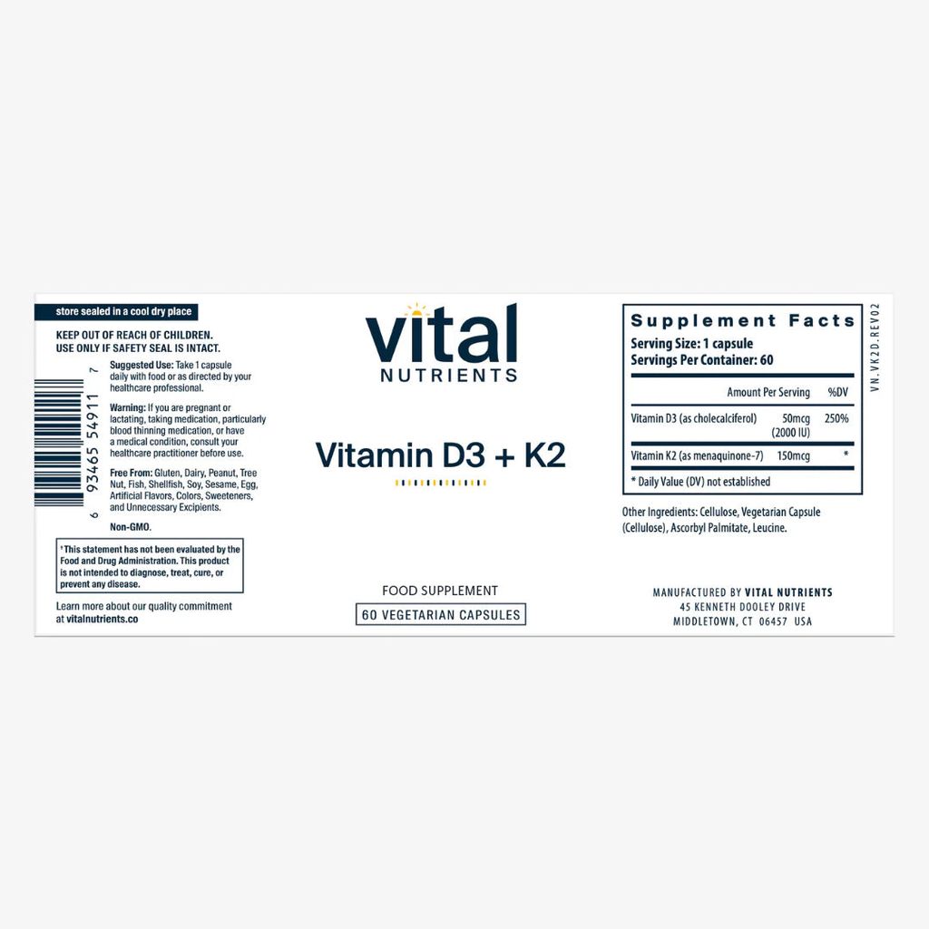 Vitamin D3 + K2 (Formerly K2-7+D3) - Image 4