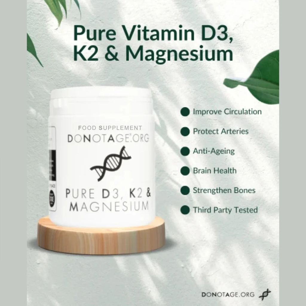 Pure Vitamin D3, K2 & Magnesium - Image 3