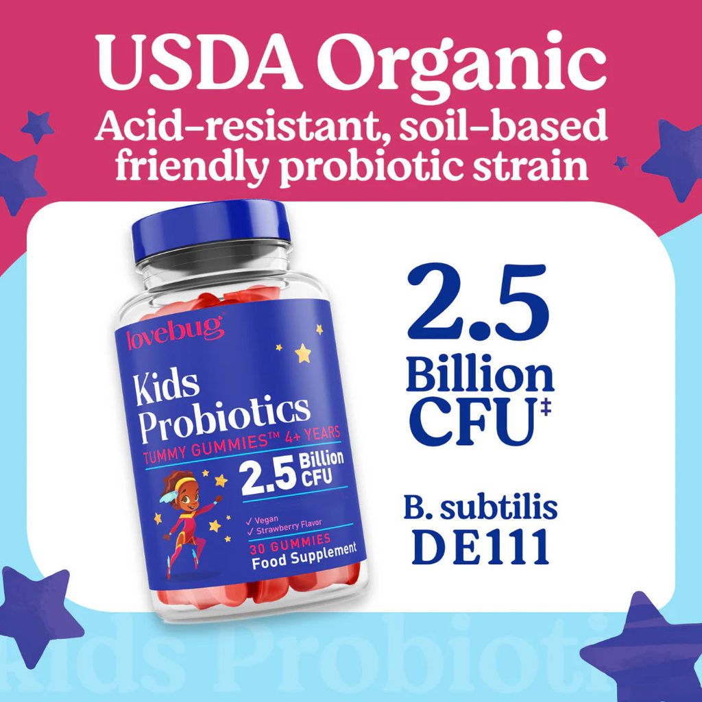 Kids Probiotic - Organic Gummies - Image 3