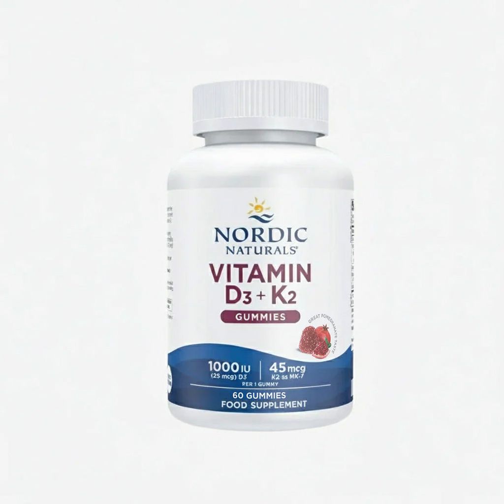 Vitamin D3 + K2 Gummies - Pomegranate - Image 1