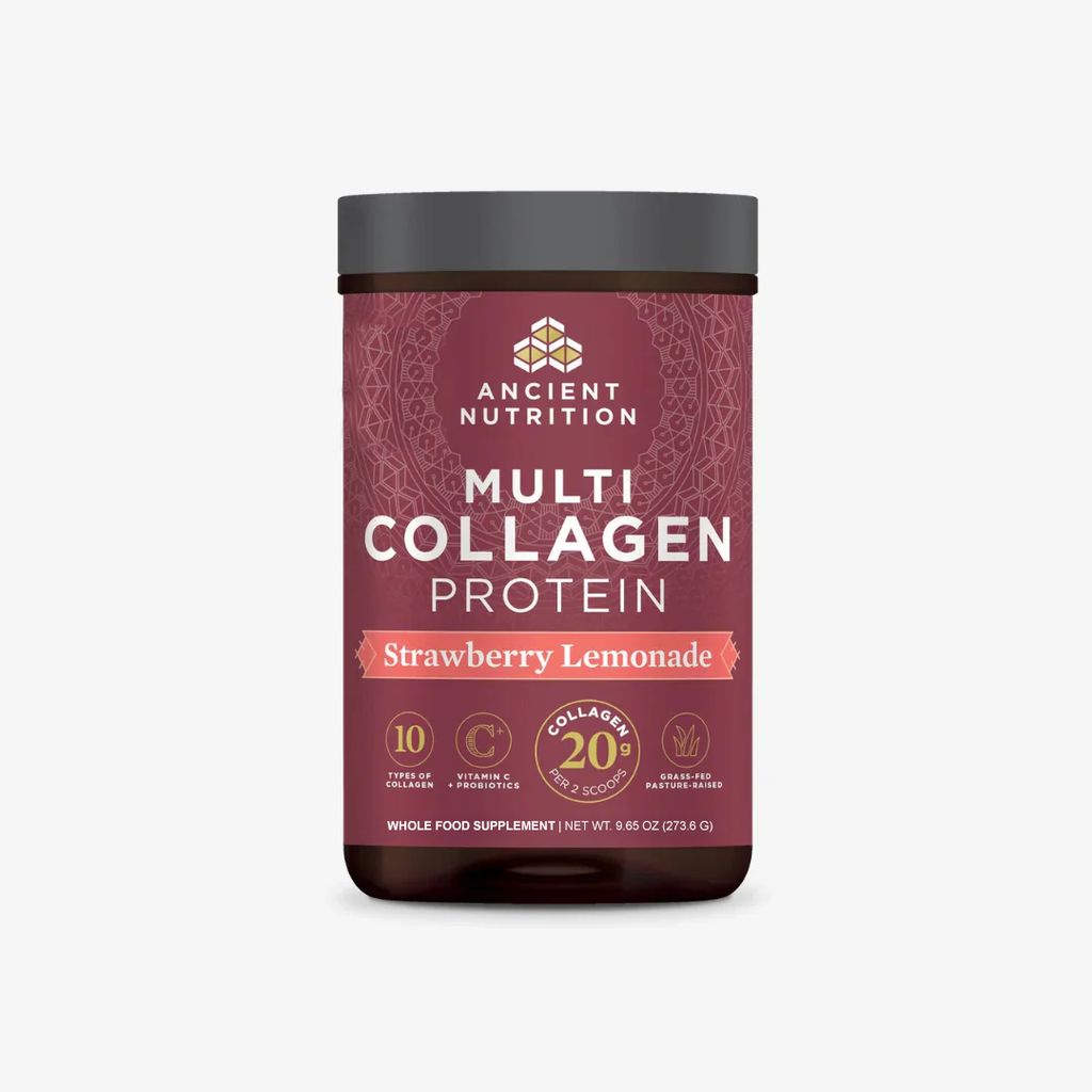 Multi Collagen Protein Powder - Strawberry Lemonade - Image 1
