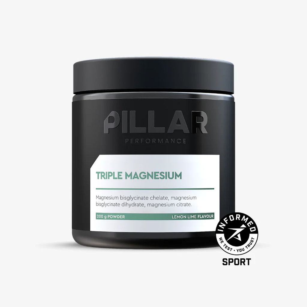 Triple Magnesium Powder: Lemon Lime (Glass Jar) - Image 1