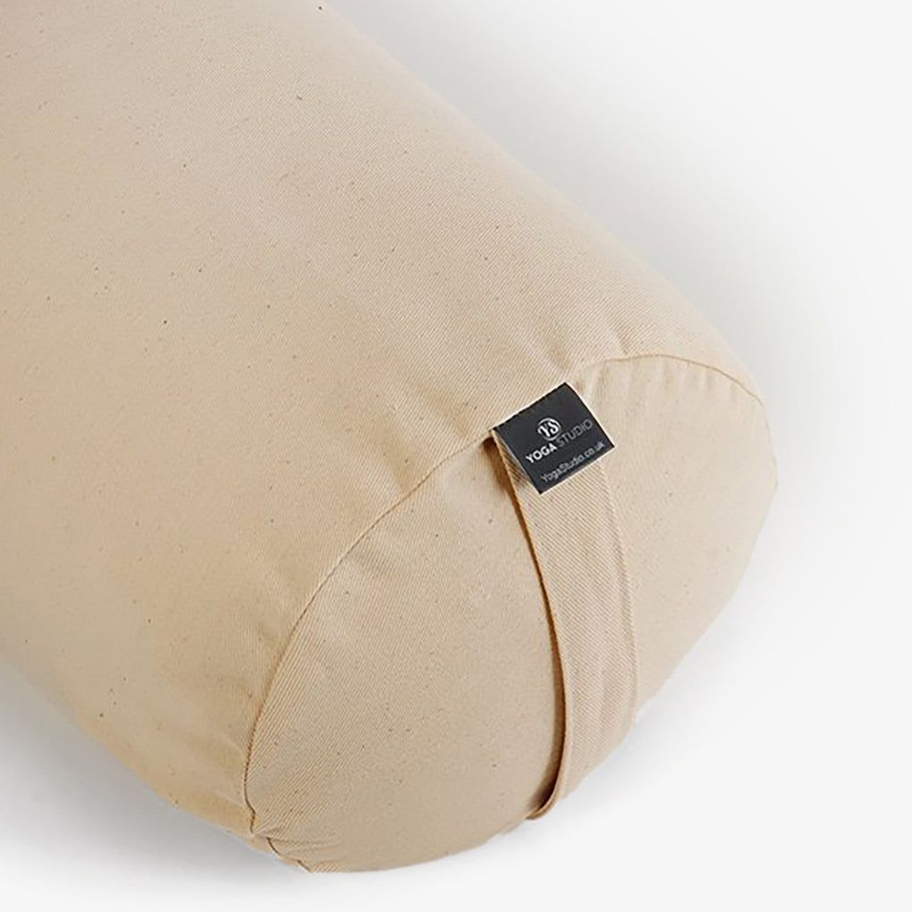 European Organic Buckwheat Bolster - Natural White - Image 2