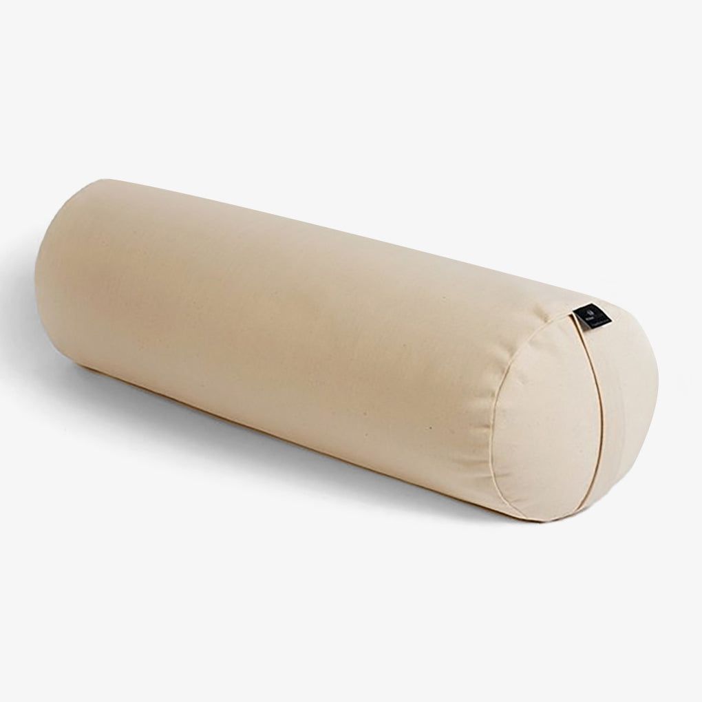 European Organic Buckwheat Bolster - Natural White - Image 1
