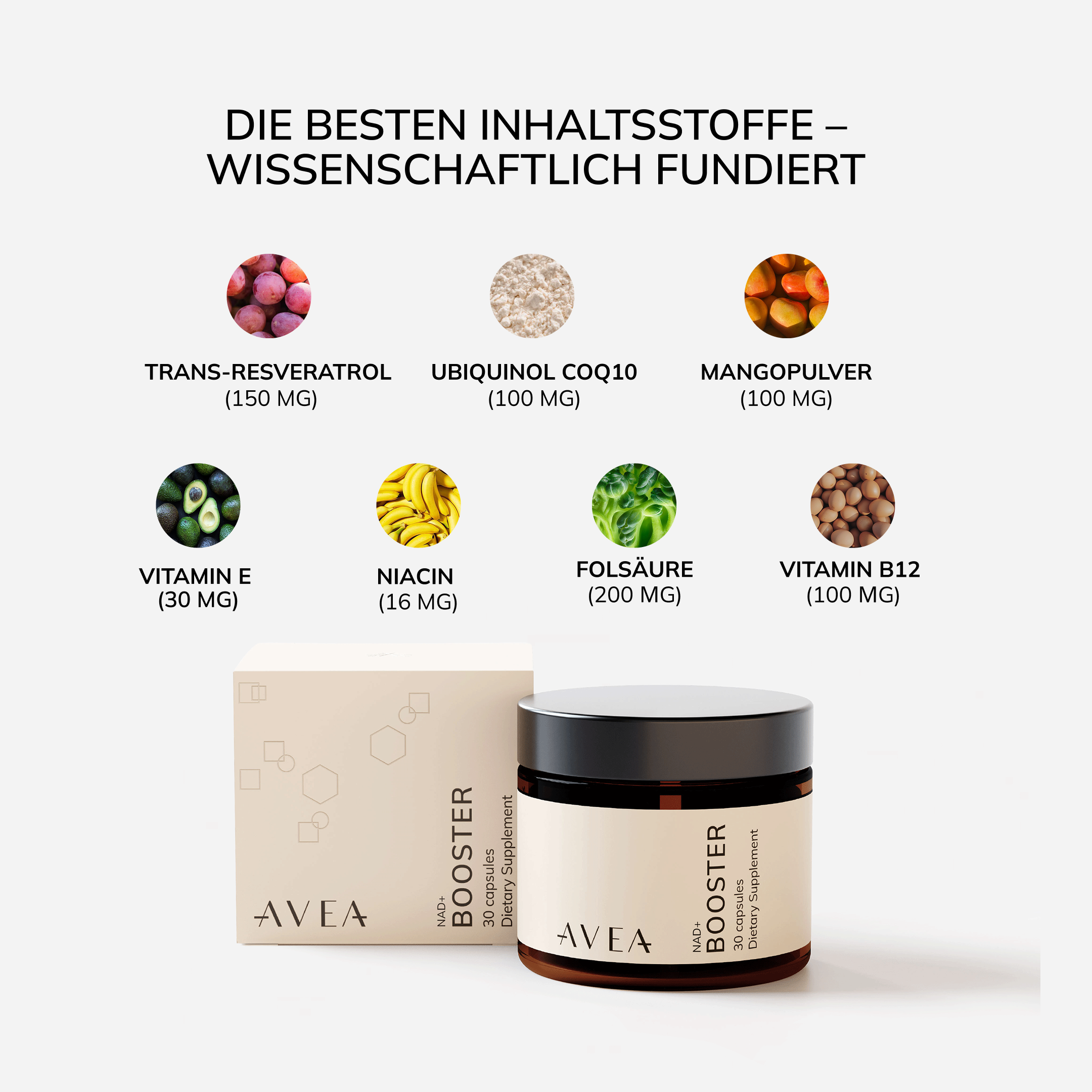 NAD+ Booster · NAD+-Verstärker