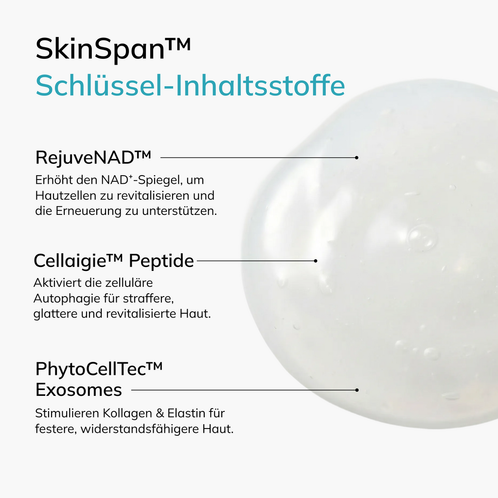 SkinSpan™ Advanced Skin Serum · Hochwirksames Gesichtsserum