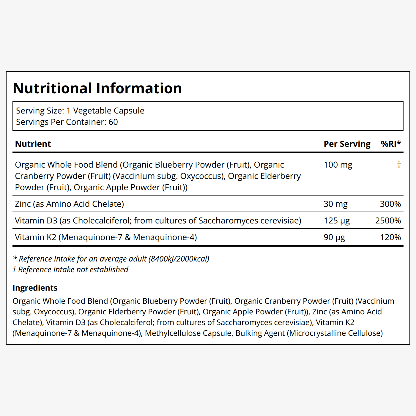 {"category":"Supplemental information Healf","compliant":"UK-Compliant","variant":"46469982126319"}